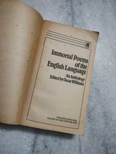 Immortal poems of the English language ✨