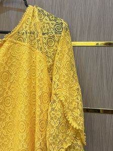 Yellow Lace Dress