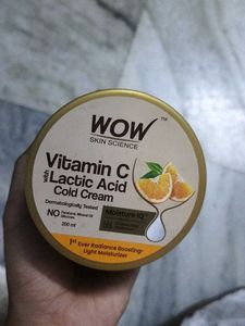WOW Vitamin C Cold Cream