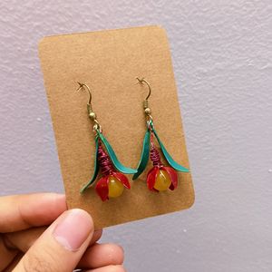 Handmade Cape Gooseberry Earrings