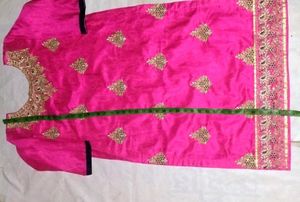 Parti Wear Dress Silky