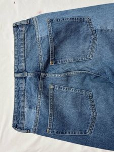 Patchwork Denim Jeans