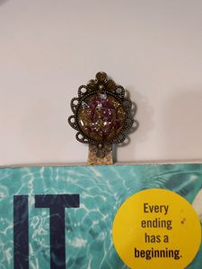 Vintage Resin Bookmark