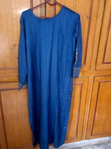 Gorgeous Navy Blue Kurthi