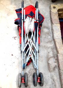Stroller Red And Black Very Good Condition