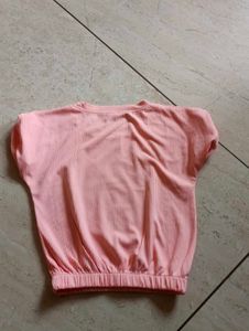 Girls' Pink Two-Piece Outfit