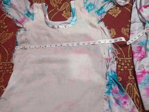 Stylish Tie-Dye Kurta Set