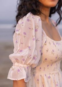 floral maxi dress
