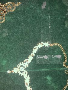 Necklace with Floral Details