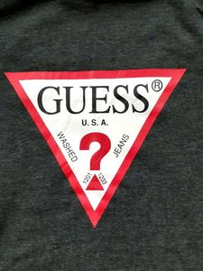 Guess Logo Hoodie.