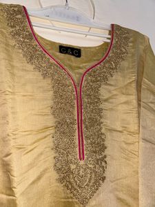 Chanderi Festive Kurta