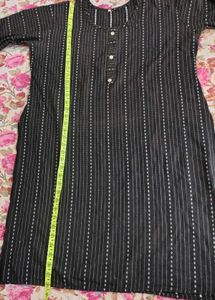 Black Striped Kurti