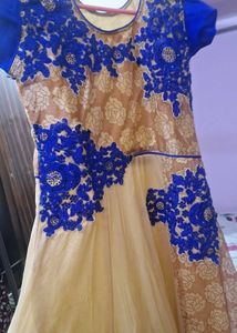 Frock With  Coridar Silver
