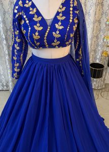 Blue Lehenga Choli Set