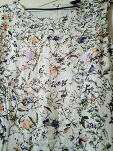 Floral Dress , Size - 32 To 34, Totally New, Never Used