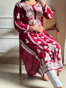 Chikankari Kurti