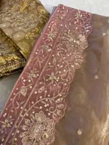 HEAVY BRIDAL PAKISTANI STITCHED SUIT &amp;  BROAD Lace