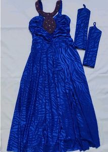 Elegant Blue Gown