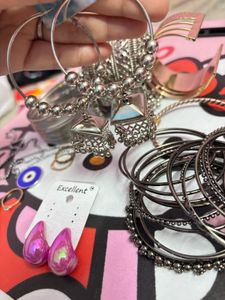Jewellery Bundle - Earrings, Bangles, Necklaces