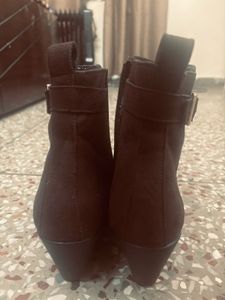 Velvet Boots For Women