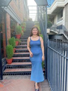Blue Maxi Dress