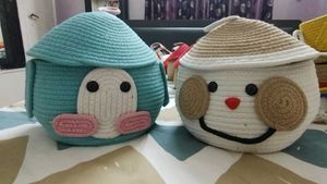 Cute Roped Storage Baskets