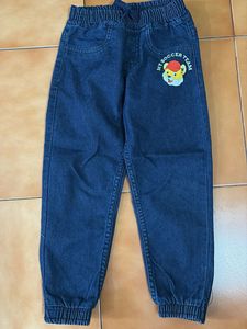 Cute Kids Denim Joggers babyhug