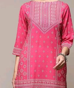 Biba Ethnic Straight Kurti