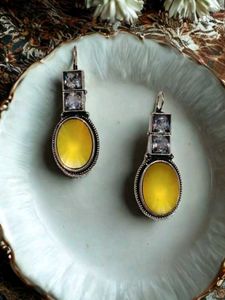 Yellow Earrings