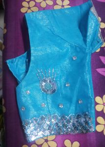 Glittering Net Saree