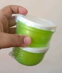 Little Containers For Food Storage - Set Of 2