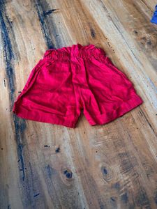 kids Cute Red Shorts