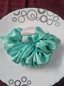 Aqua Scrunchie - New with Tag