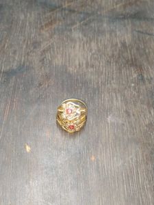 Gold Tone Ring Set