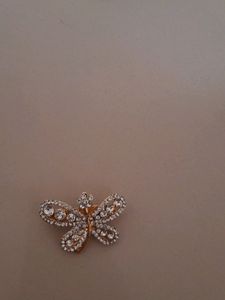 Butter Fly Shape Saree Pin