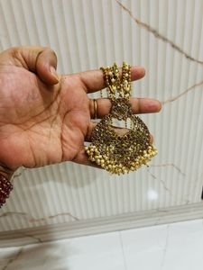 Gold-Tone Indian Headpiece