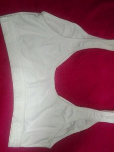 White Sport Bra New One