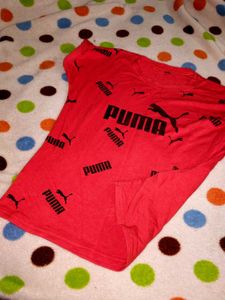 Red Puma Graphic Tee (Replica)