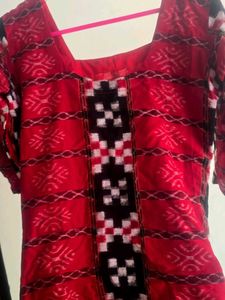 Red Ethnic Kurta