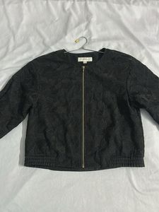 Black Crop Jacket