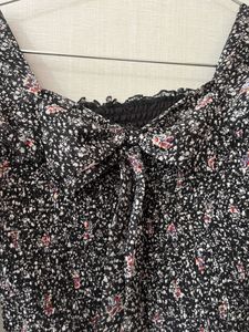 Floral Puff Sleeve Top