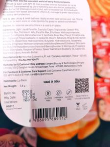 Mamaearth The  moms Co Just herbs Lip Balm Pack 7