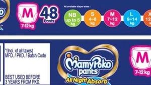 Pack Of 48 Medium Size Pants With 3 Free Diapers