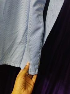 Striped Blue Shirt