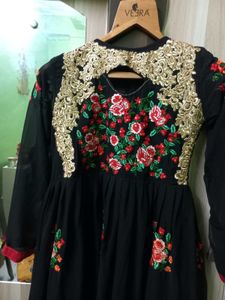 Black Long Gown