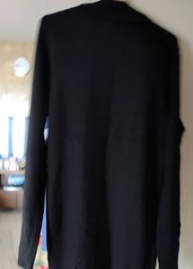 Classic Black Cardigan