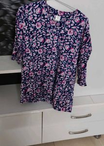 Floral Print Top
