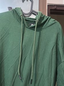 Green Hoodie Dress