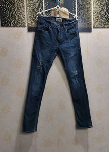 Dark Blue Denim Jeans