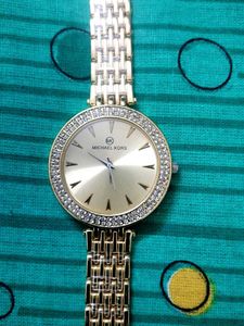 M.K 1st Copy Golden Watch Model Mk 31921